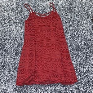 Red Rue21 Dress